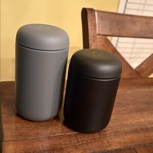 Two Fellow Coffee Mugs with ceramic coating inside.